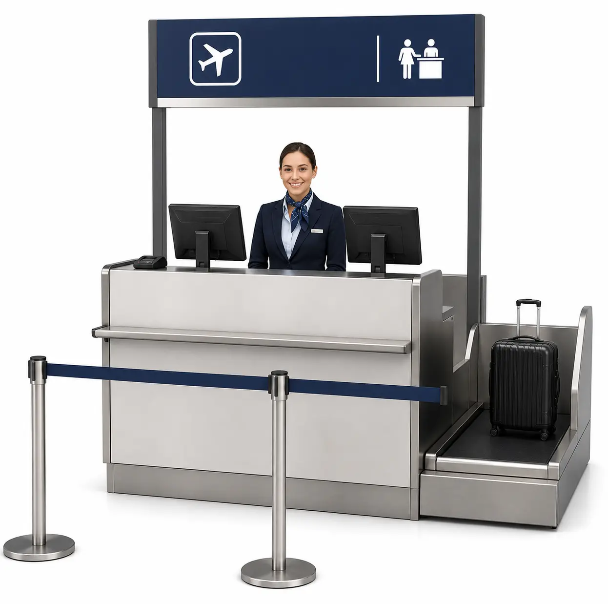Check-in counter