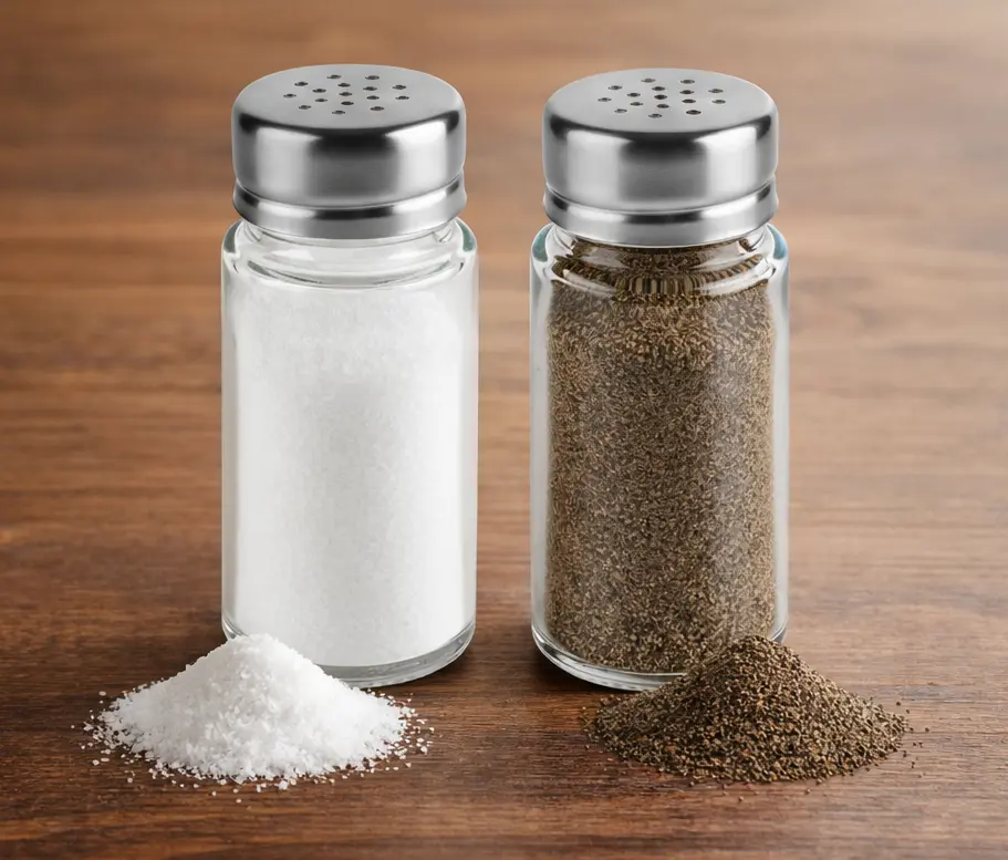 Pepper and salt