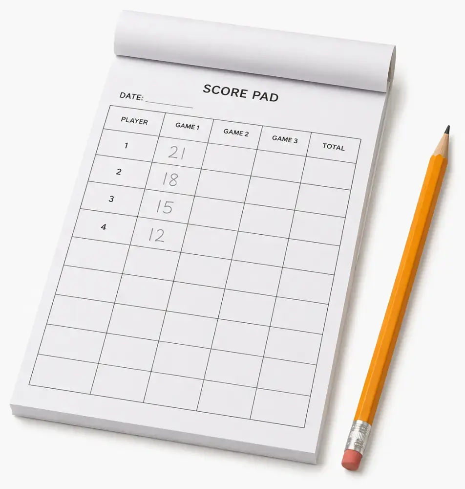 Score pad