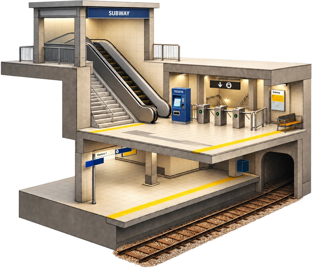 Subway station