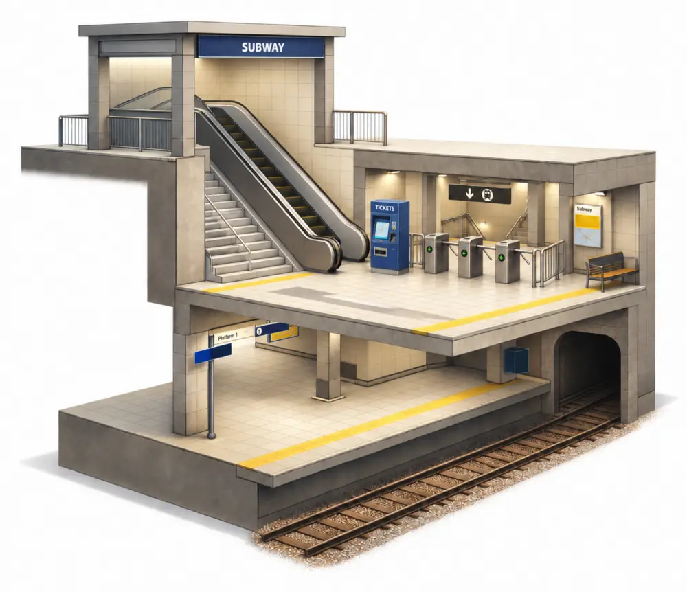 Subway station