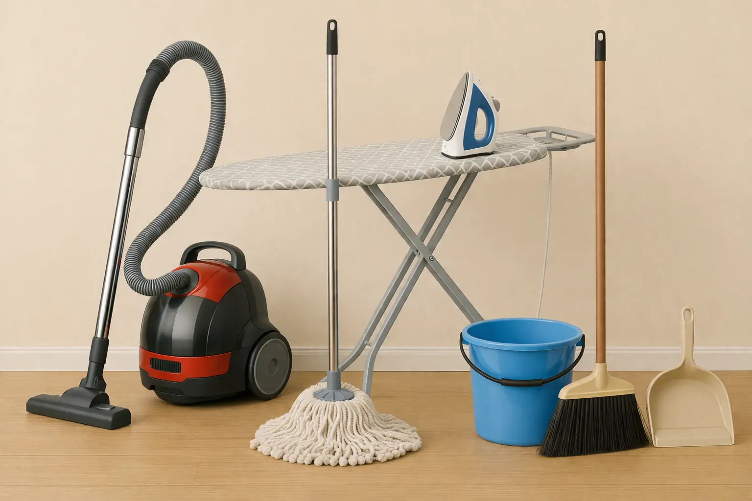 Cleaning supplies